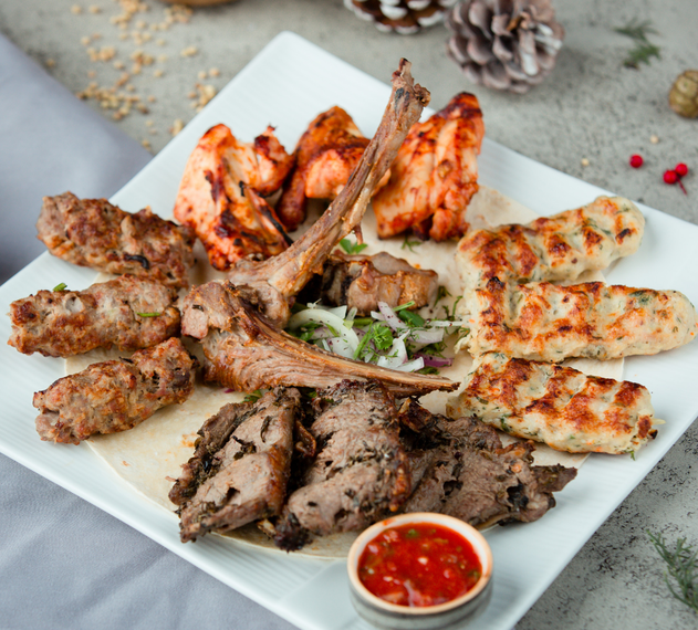 delicious Kebabs at best Restaurant in wembley wa